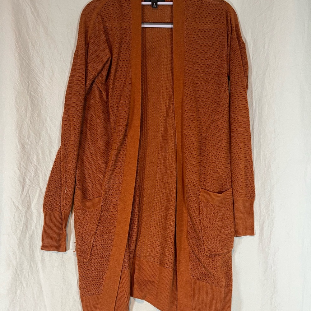 Mossimo Supply Co.‎ Women's Warm Orange Cardigan